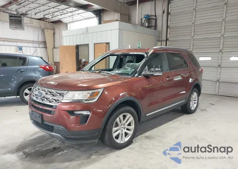 2018 Ford Explorer Xlt z USA, uszkodzony, nr VIN 1FM5K8D83JGC15181